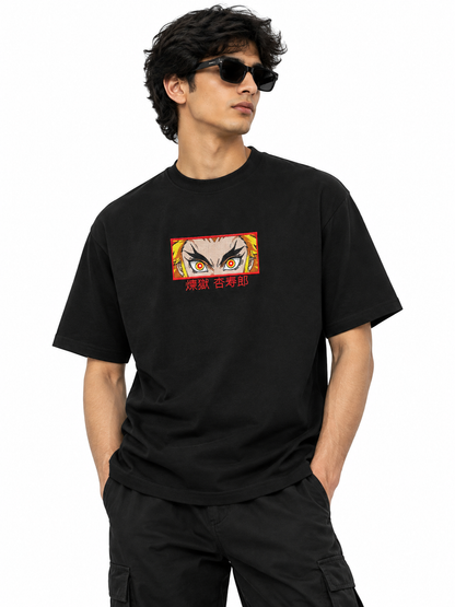 Kyojuro Rengoku embroidered tshirt