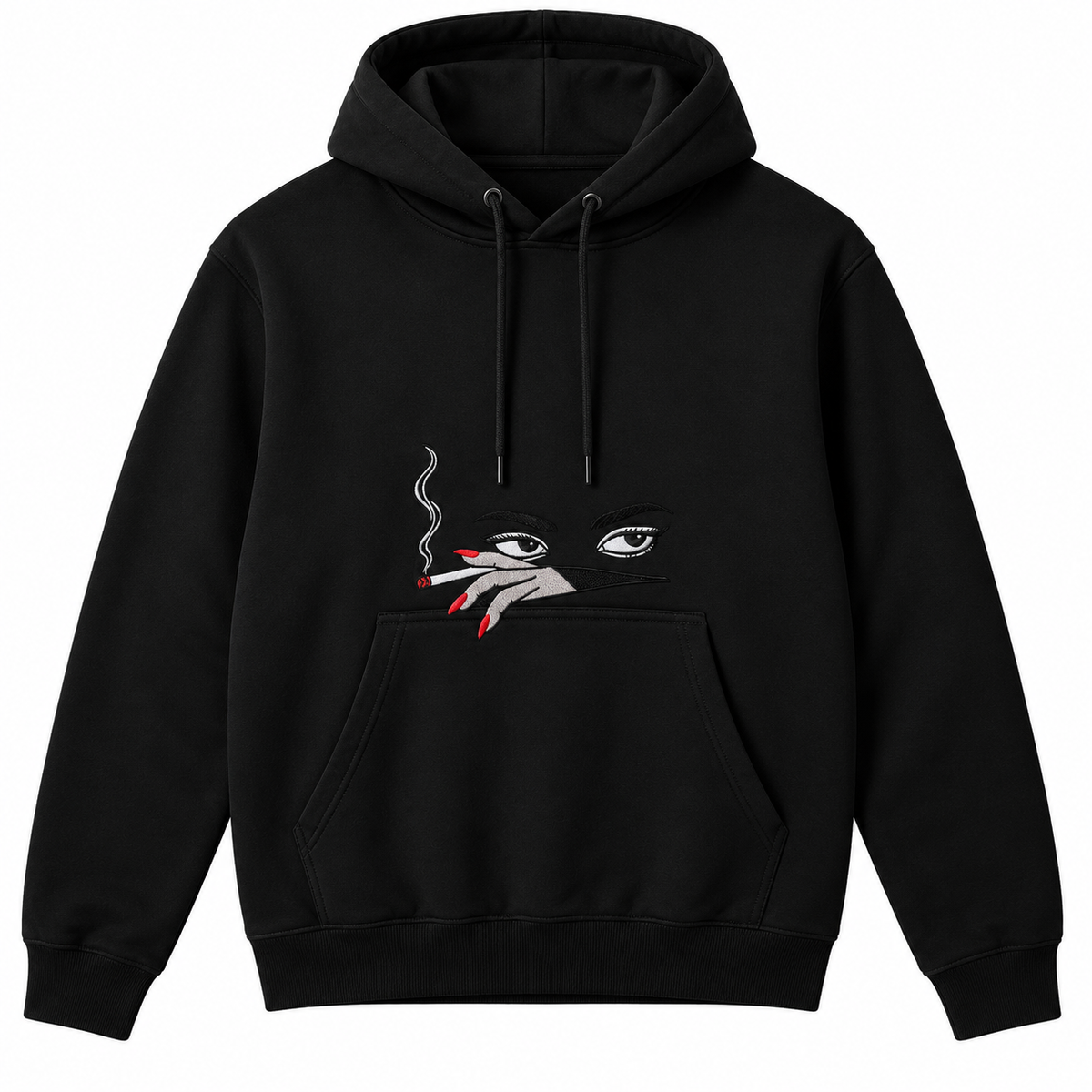 Eyes Don’t Lie Embroidered Hoodie