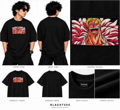 Doflamingo embroidered tshirt