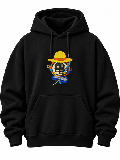 Anime Embroidered Premium Streetwear – T-Shirt, Sweatshirt & and Hoodie