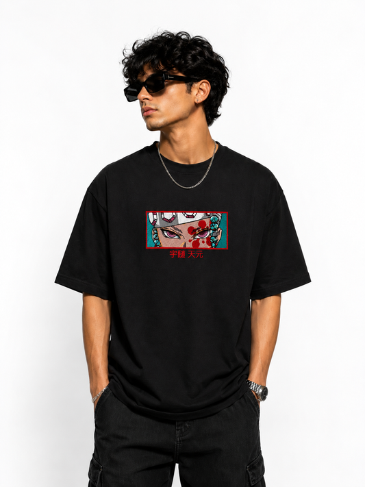 Tengen Uzui Eyes Embroidered T-shirt