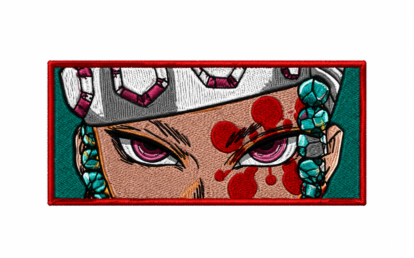 Tengen Uzui Eyes Embroidered T-shirt
