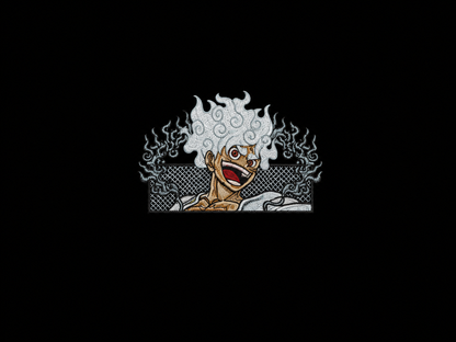 Monkey D. Luffy embroidered tshirt