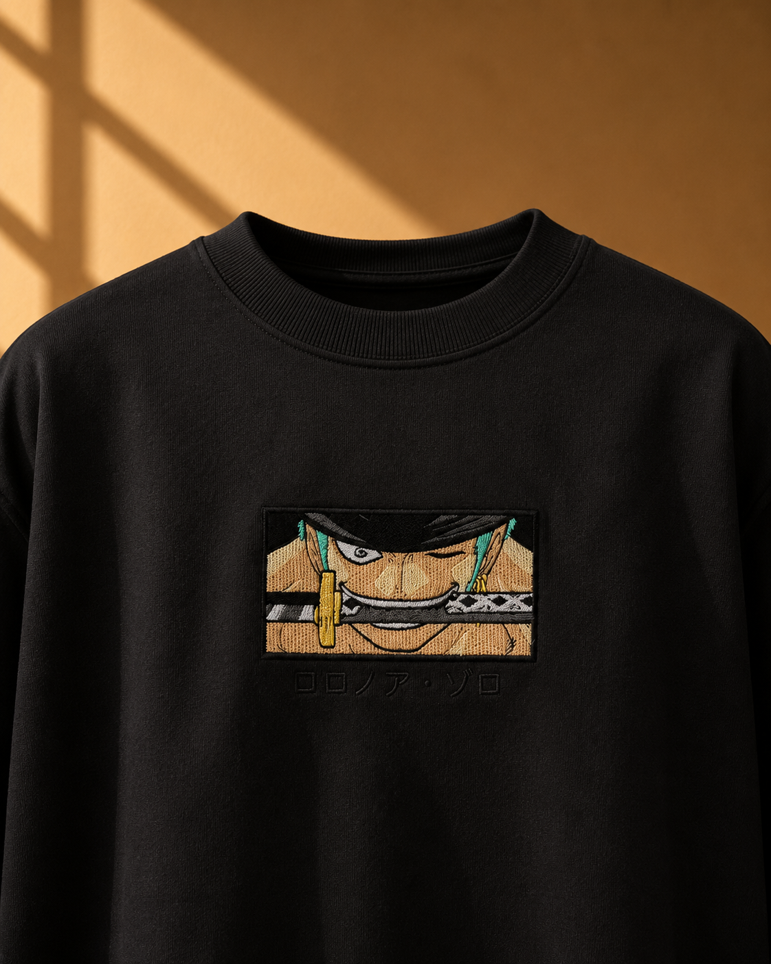 zoro embroidered tshirt