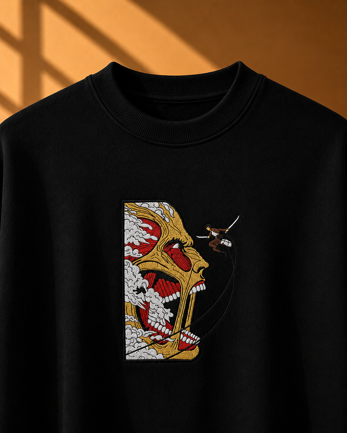 Custom Design Embroidery Oversized T-shirt