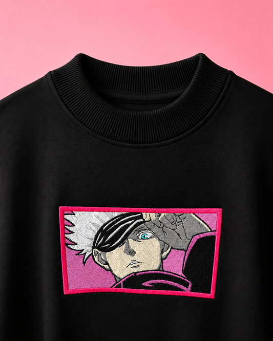 Satoru Gojo embroidered tshirt