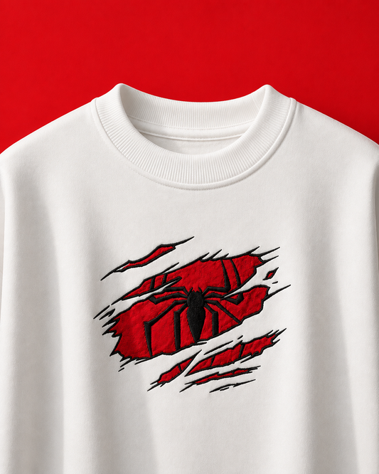 Spiderman embroidered tshirt