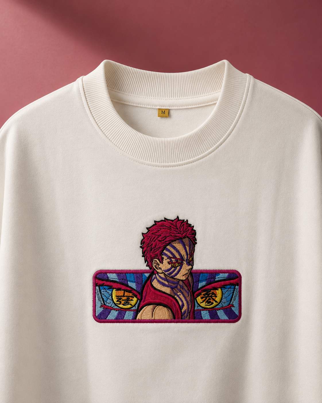 Akaza embroidered oversized t-shirt