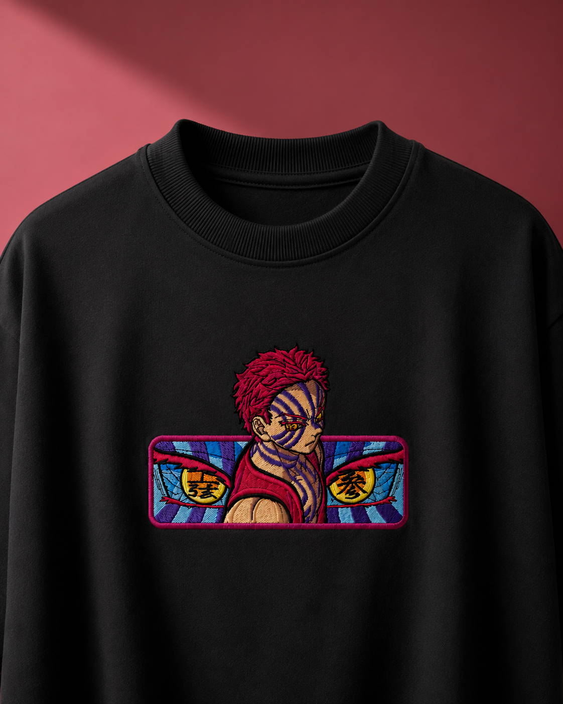 Akaza embroidered oversized t-shirt