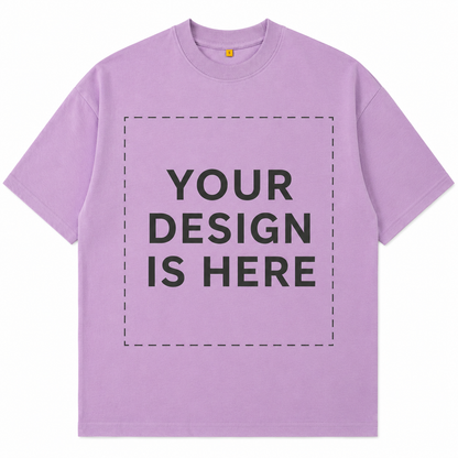 Custom Design Embroidery Oversized T-shirt ( Anime , portrait , pets , cars etc )