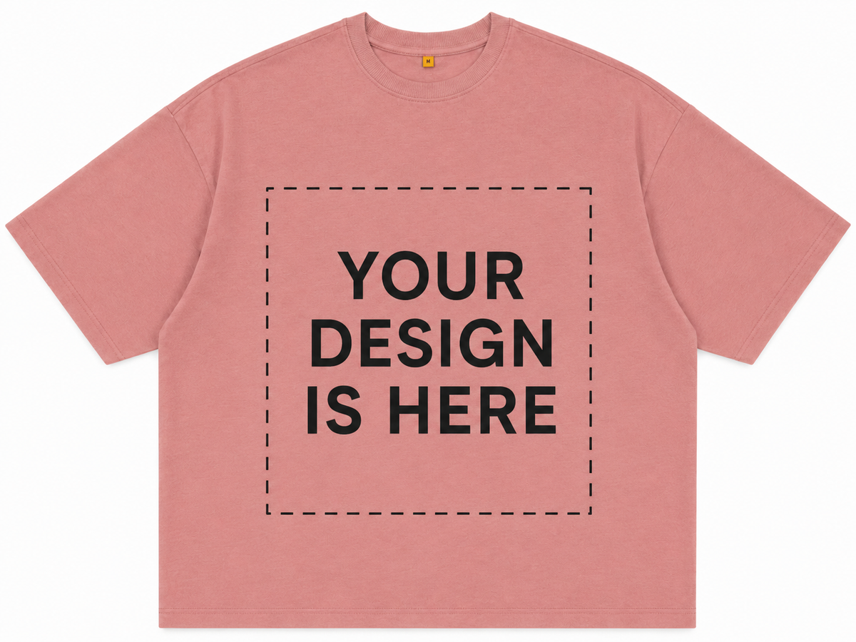 Custom Design Embroidery Oversized T-shirt ( Anime , portrait , pets , cars etc )