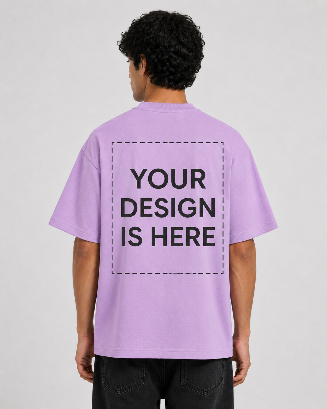Custom Design Embroidery Oversized T-shirt ( Anime , portrait , pets , cars etc )