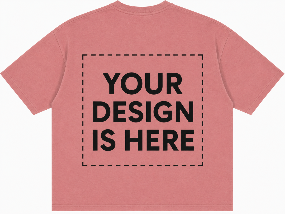 Custom Design Embroidery Oversized T-shirt ( Anime , portrait , pets , cars etc )
