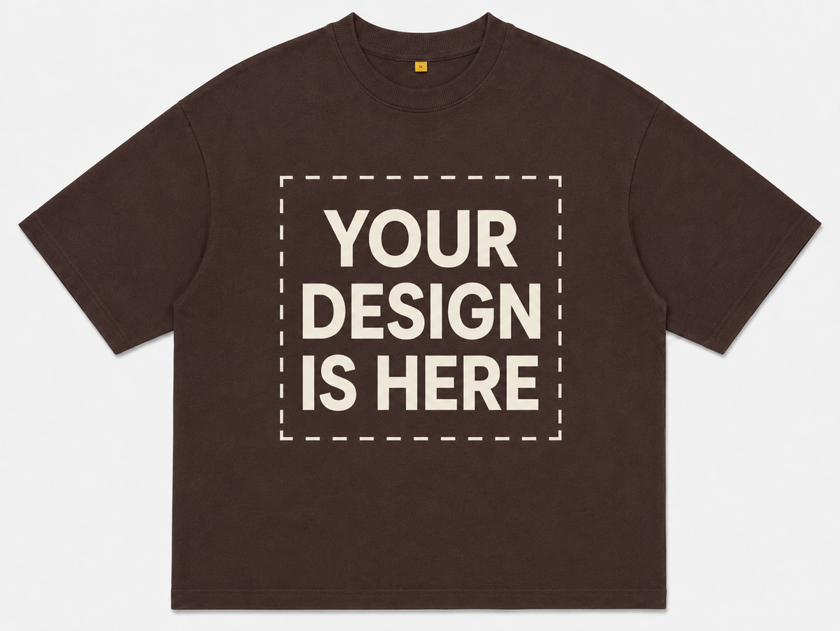 Custom Design Embroidery Oversized T-shirt ( Anime , portrait , pets , cars etc )