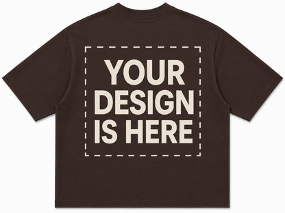 Custom Design Embroidery Oversized T-shirt ( Anime , portrait , pets , cars etc )