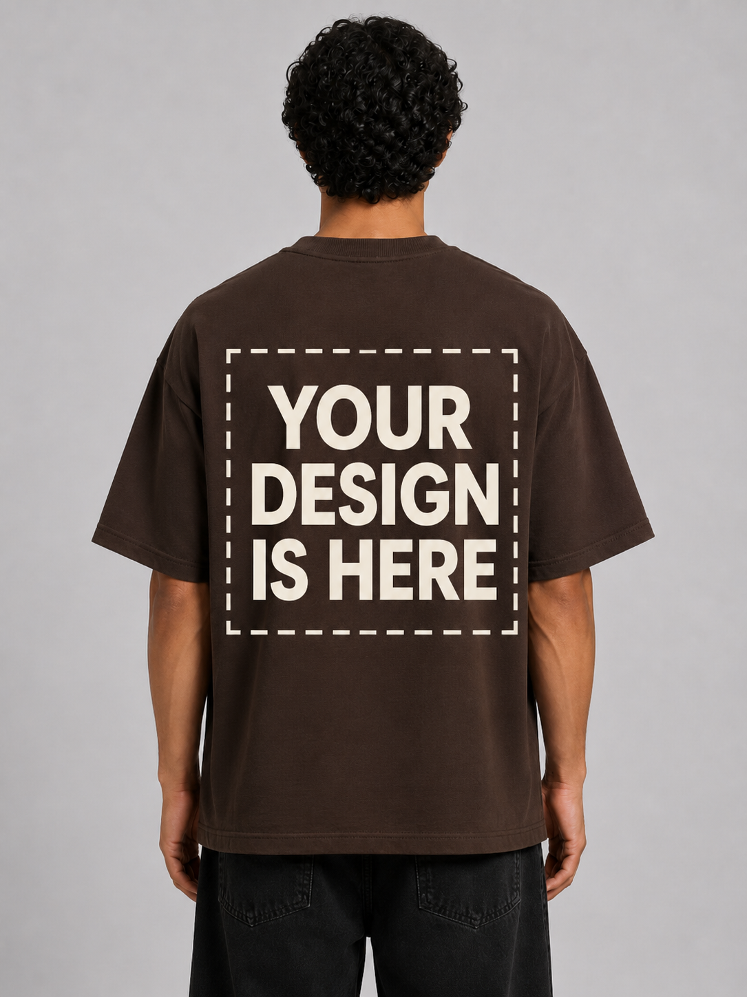 Custom Design Embroidery Oversized T-shirt ( Anime , portrait , pets , cars etc )