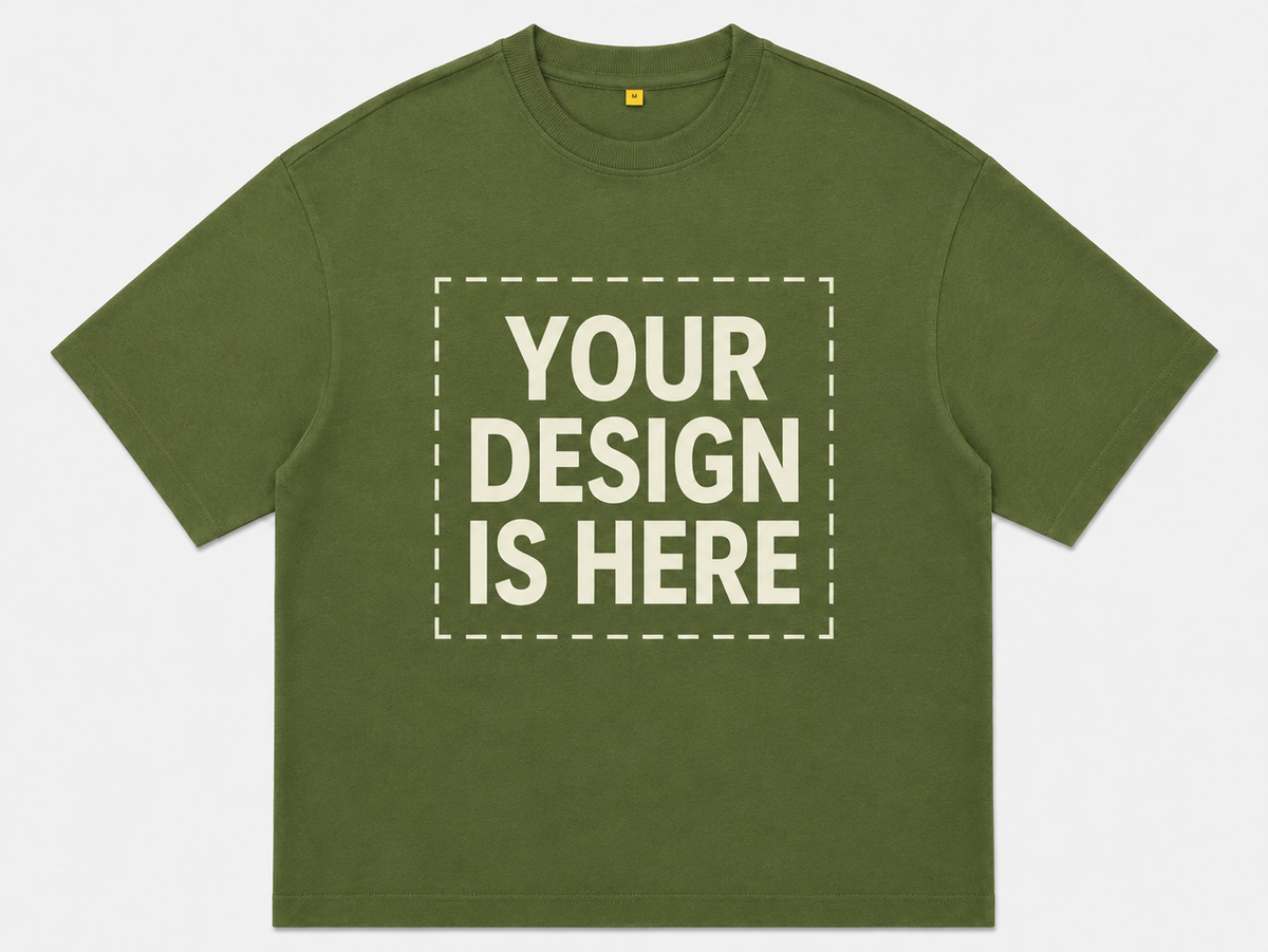 Custom Design Embroidery Oversized T-shirt ( Anime , portrait , pets , cars etc )