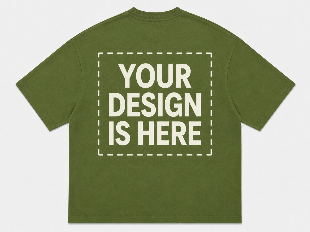 Custom Design Embroidery Oversized T-shirt ( Anime , portrait , pets , cars etc )