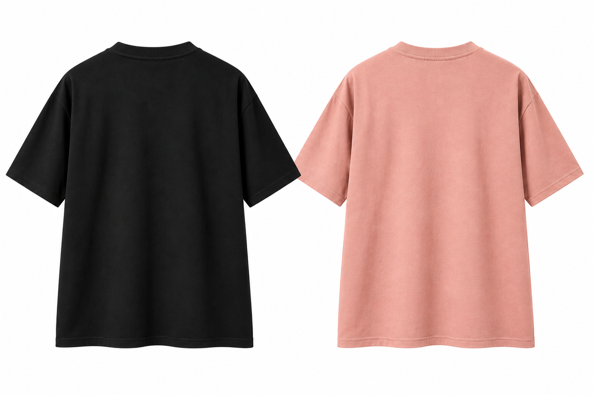 Dino couple t-shirt embroidered (pair)