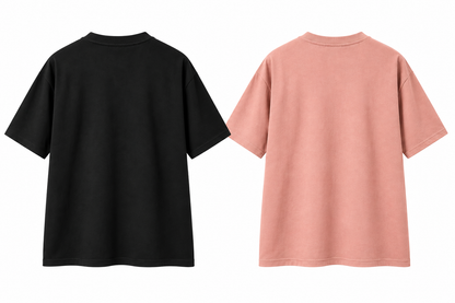 Dino couple t-shirt embroidered (pair)