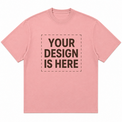 Custom Design Embroidery Oversized T-shirt ( Anime , portrait , pets , cars etc )