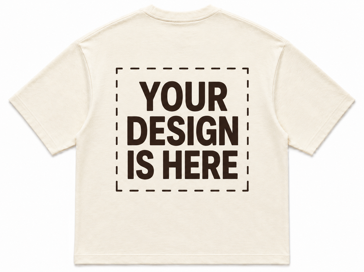 Custom Design Embroidery Oversized T-shirt ( Anime , portrait , pets , cars etc )