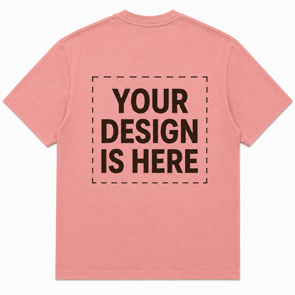 Custom Design Embroidery Oversized T-shirt ( Anime , portrait , pets , cars etc )
