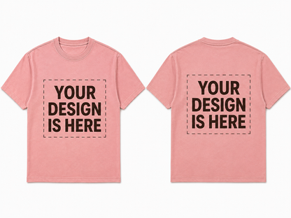 Custom Design Embroidery Oversized T-shirt ( Anime , portrait , pets , cars etc )