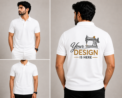 POLO T-SHIRT WITH CUSTOM EMBROIDERY LOGO