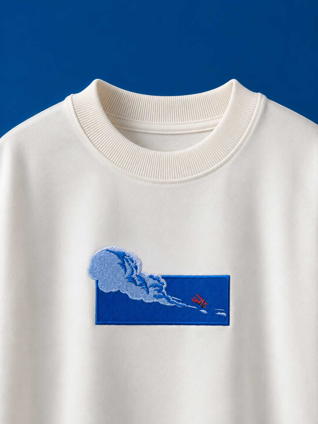 Custom Design Embroidery Oversized T-shirt