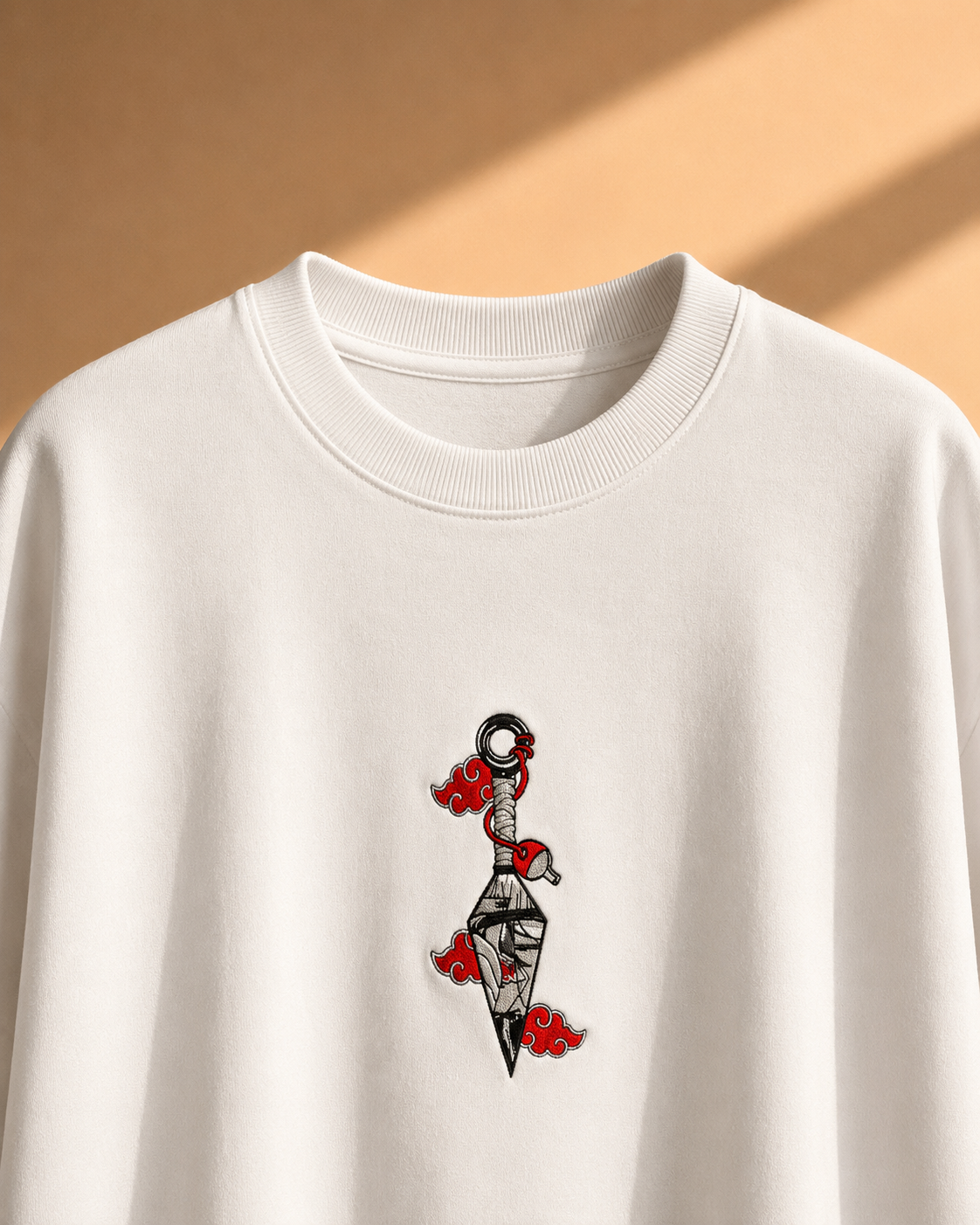 kunai embroidered tshirt