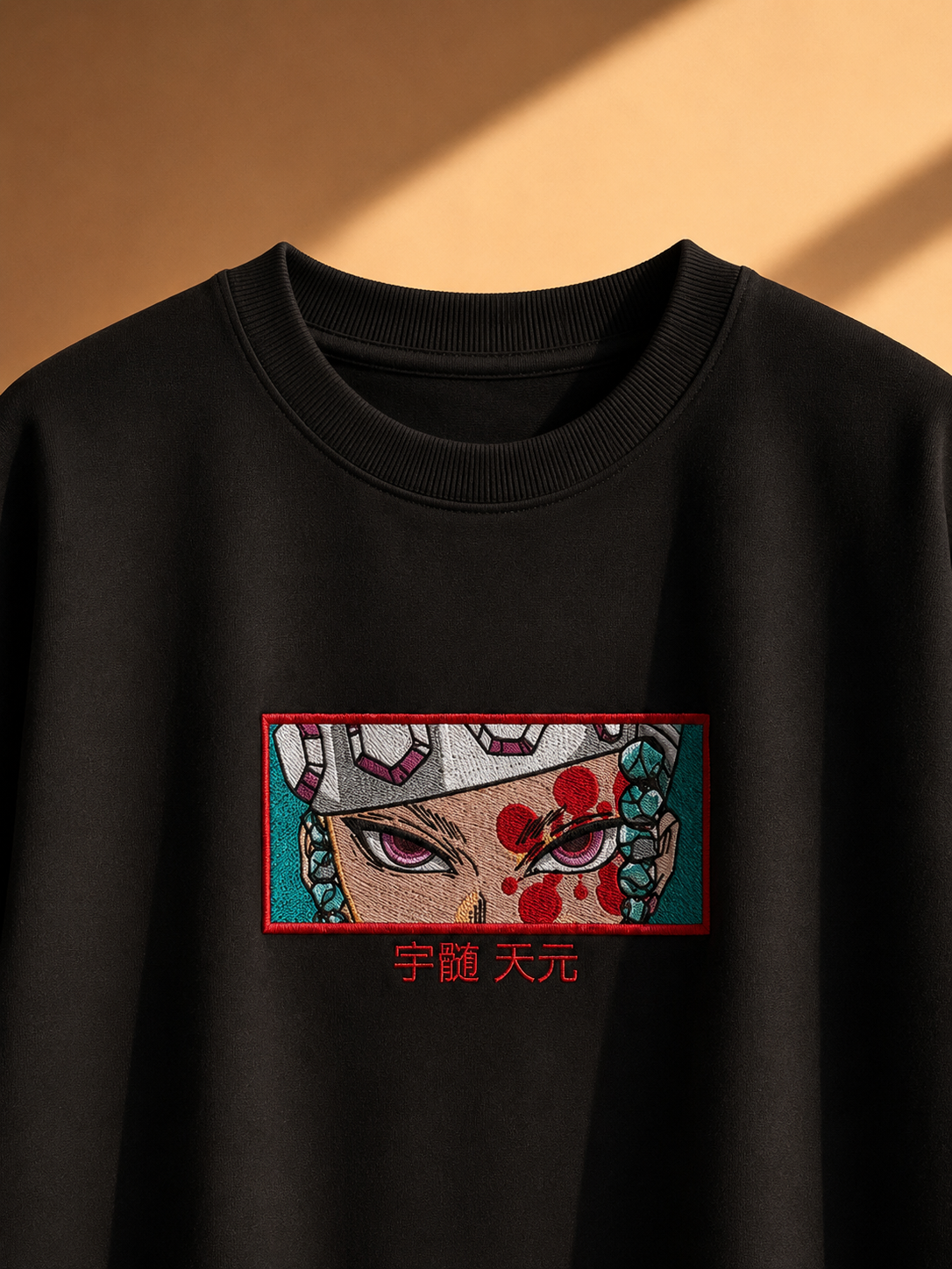 Tengen Uzui Eyes Embroidered T-shirt