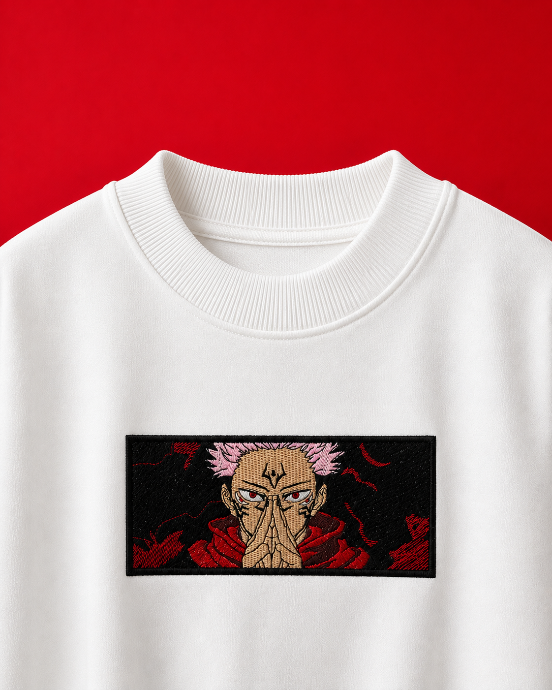 Ryomen Sakuna Embroidered tshirt