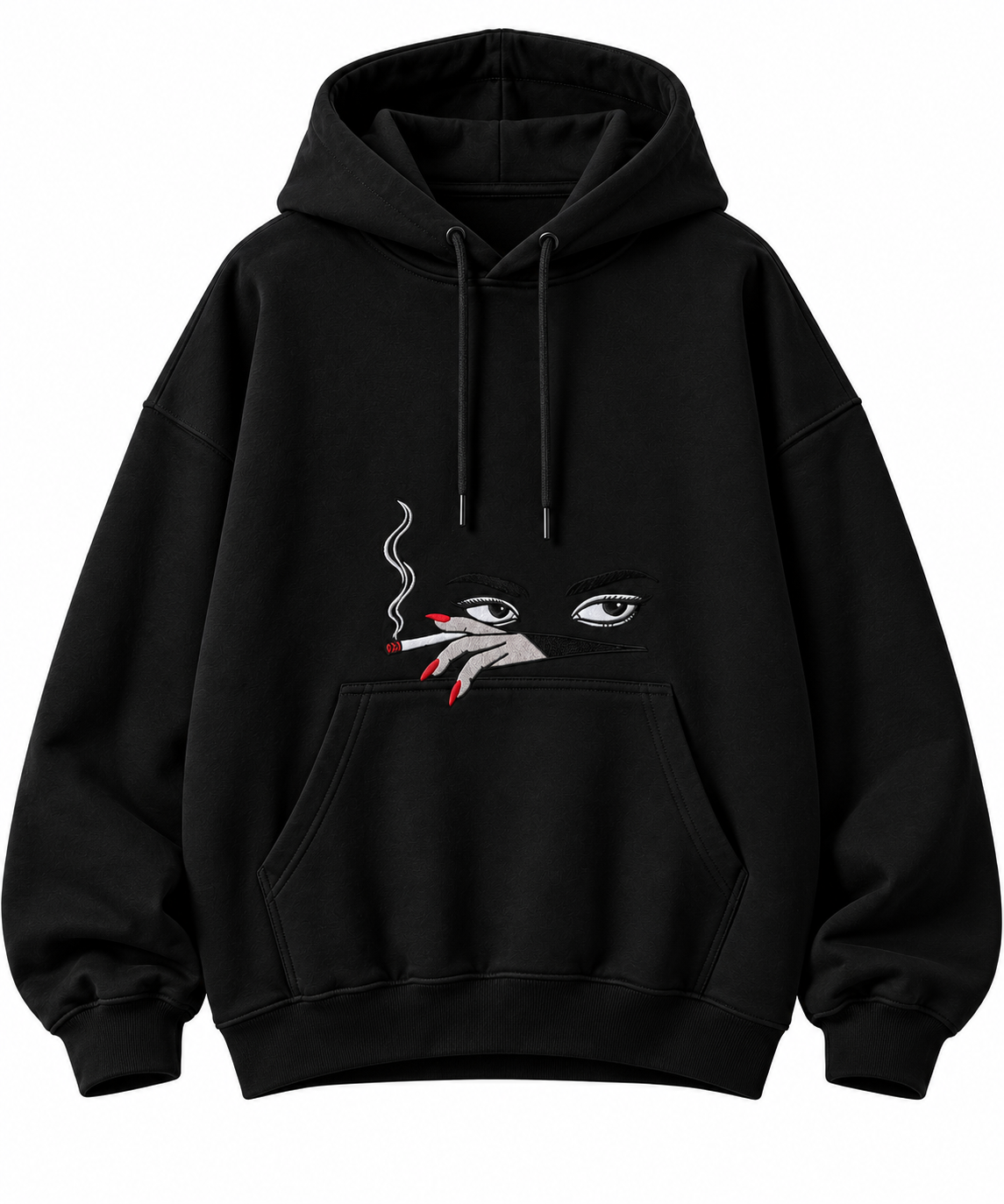 Eyes Don’t Lie Embroidered Hoodie