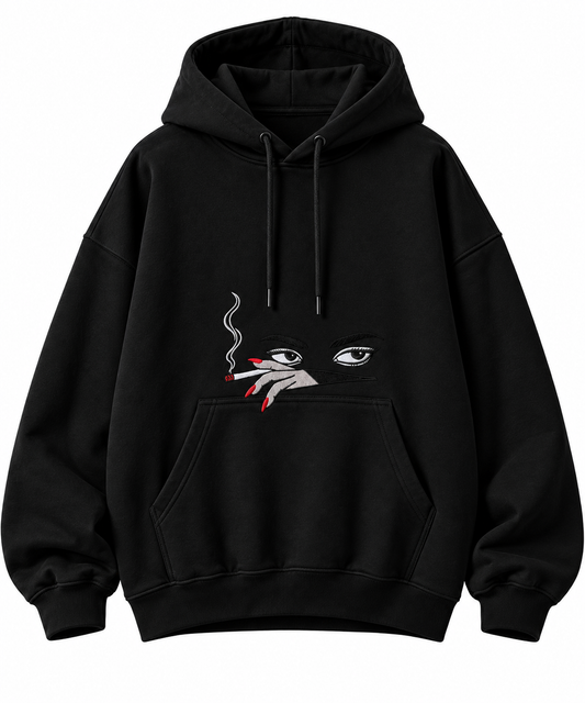 Eyes Don’t Lie Embroidered Hoodie