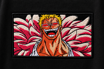 Doflamingo embroidered tshirt