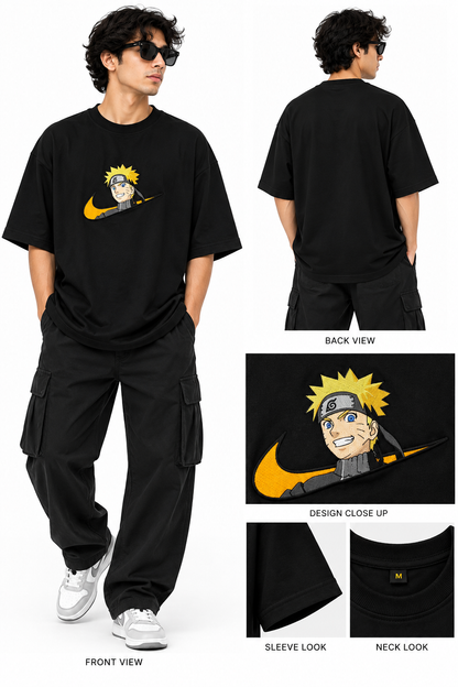 Naruto embroidered tshirt