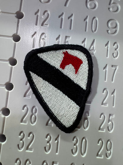 custom iron-on embroidery patches (2-inches)
