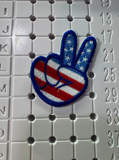 custom iron-on embroidery patches (2-inches)