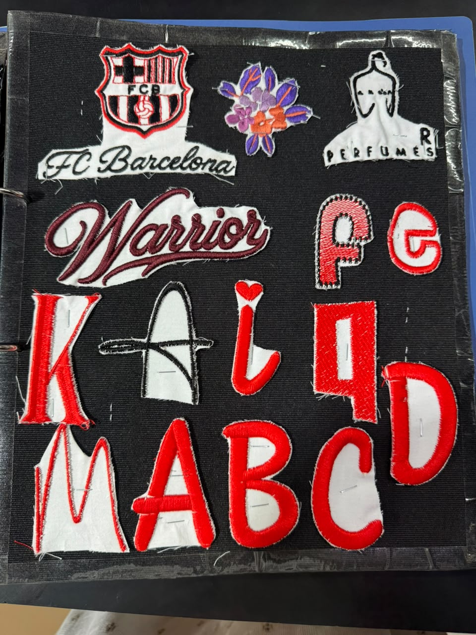 custom iron-on embroidery patches (2-inches)