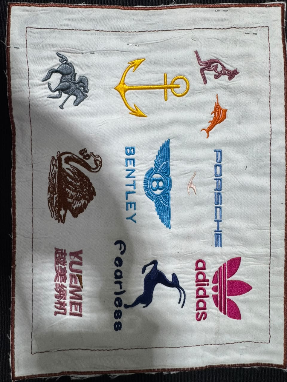 custom iron-on embroidery patches (2-inches)