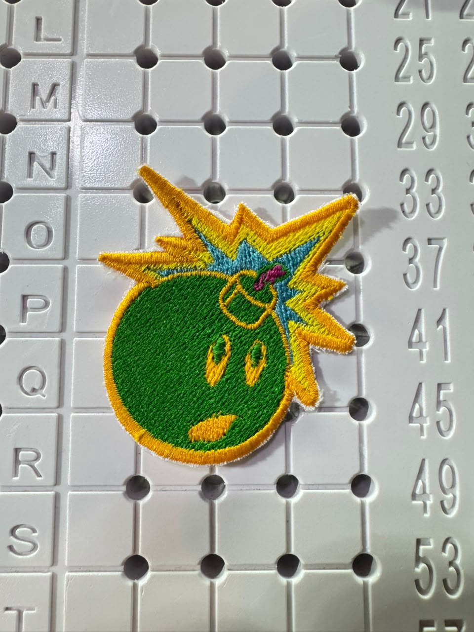 custom iron-on embroidery patches (2-inches)