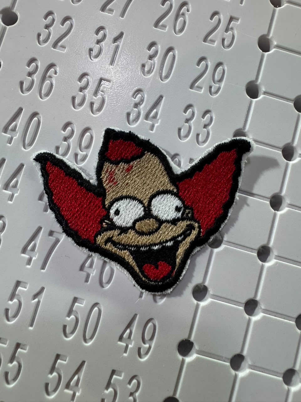 custom iron-on embroidery patches (2-inches)