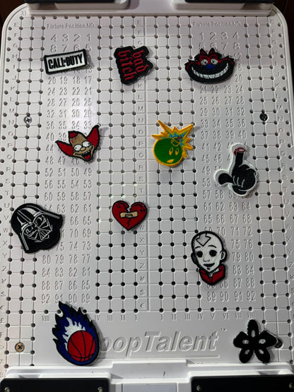 custom iron-on embroidery patches (2-inches)