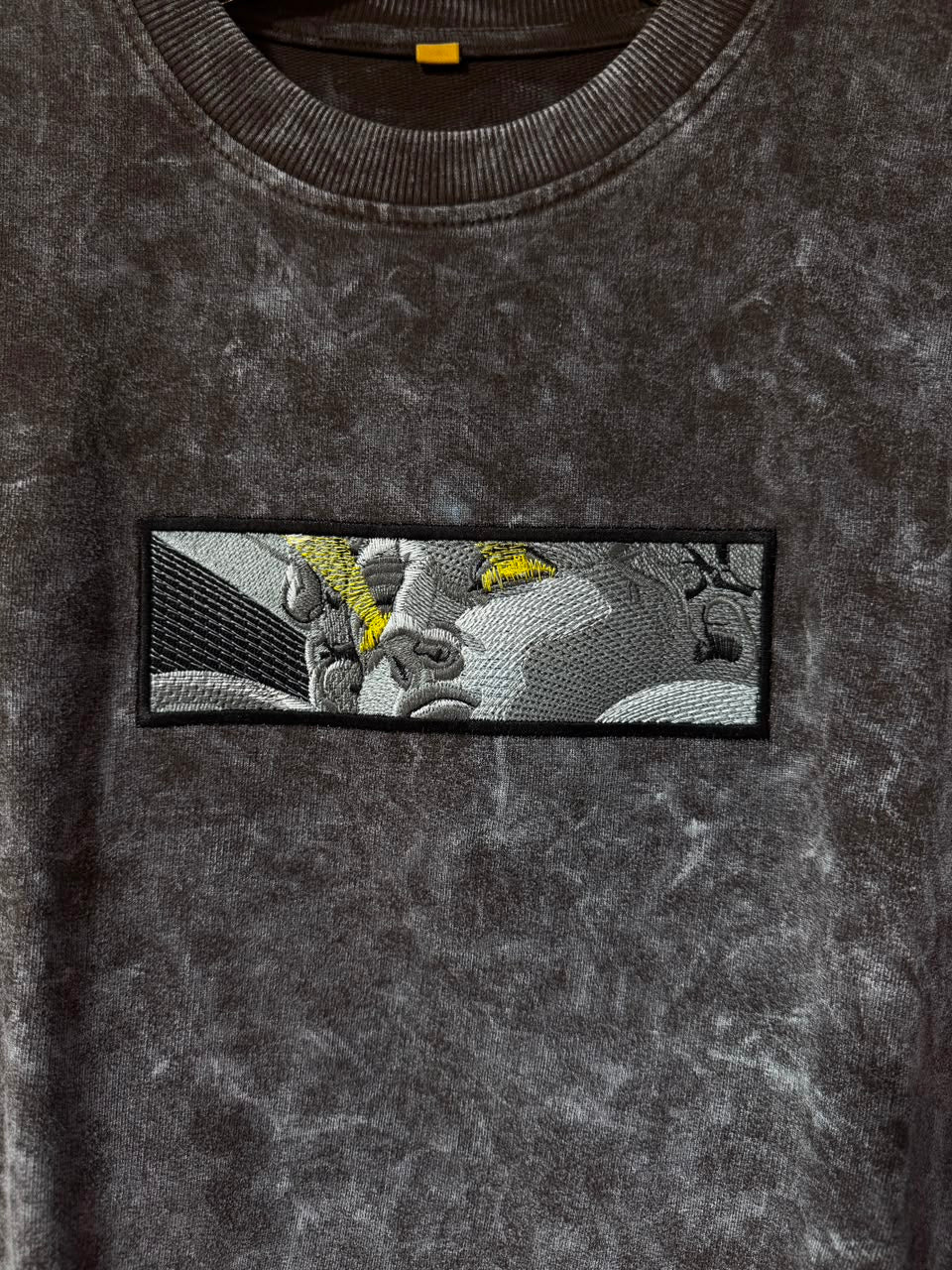 Custom Design Embroidery Oversized T-shirt ( Anime , portrait , pets , cars etc )