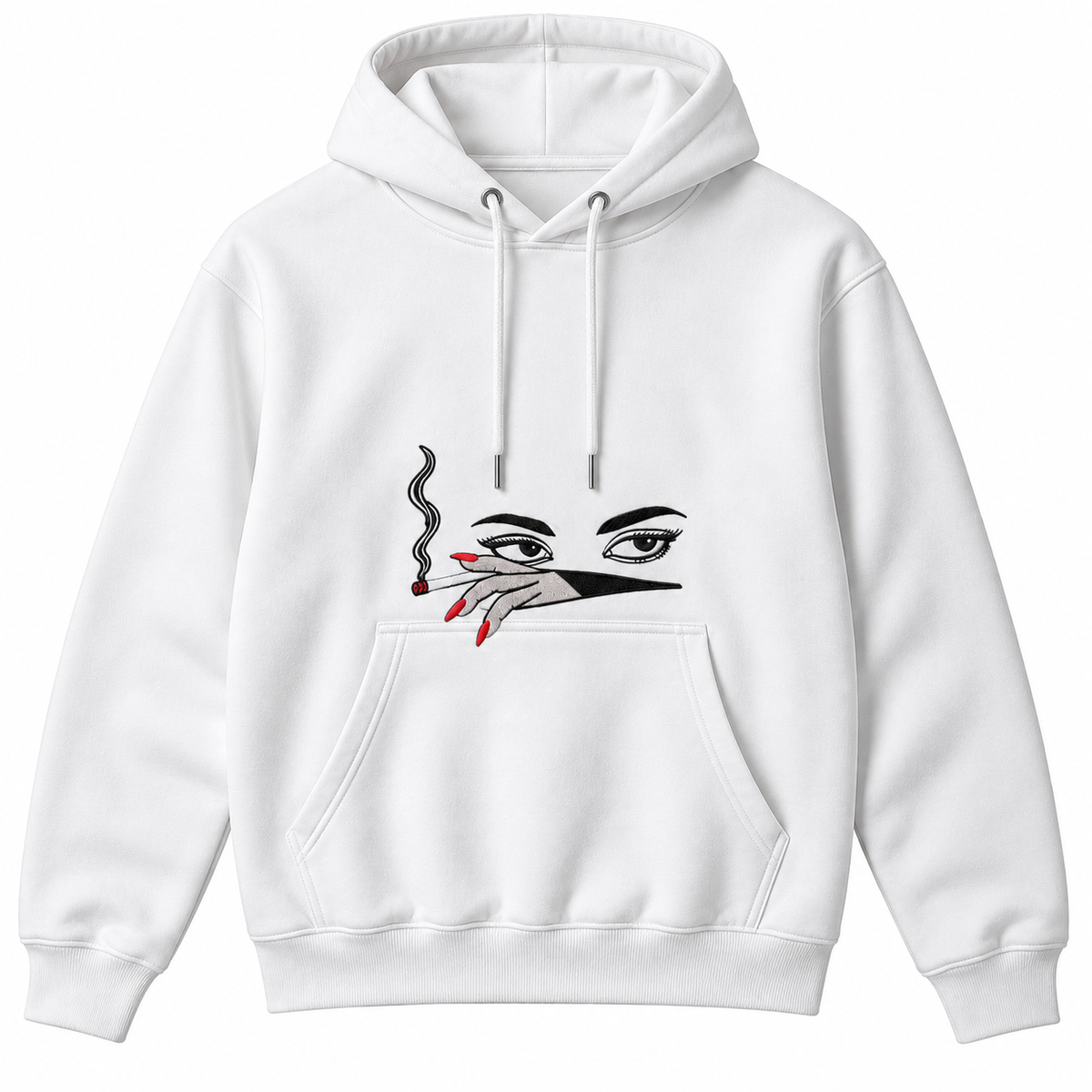 Eyes Don’t Lie Embroidered Hoodie