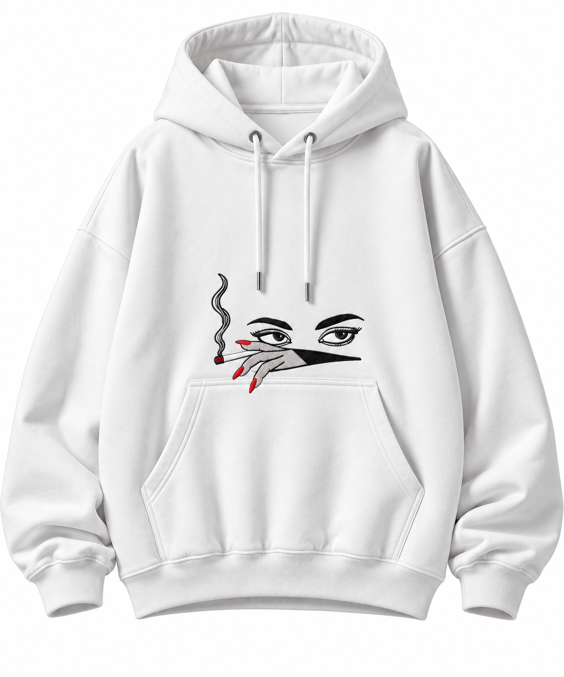 Eyes Don’t Lie Embroidered Hoodie