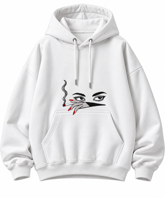 Eyes Don’t Lie Embroidered Hoodie
