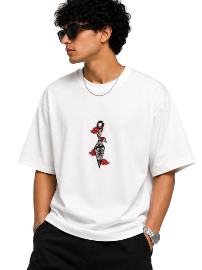 kunai embroidered tshirt