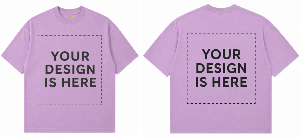 Custom Design Embroidery Oversized T-shirt ( Anime , portrait , pets , cars etc )